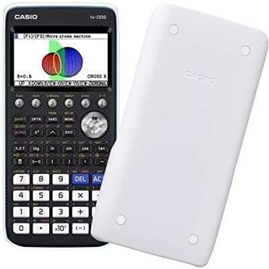 Casio FX-CG50 Calculadora Cientifica Grafica 3D - Pantalla en Color de 8 Lineas - Graficos 3D, Dinamicos, Estadisticos - Alimentacion con Pilas 1