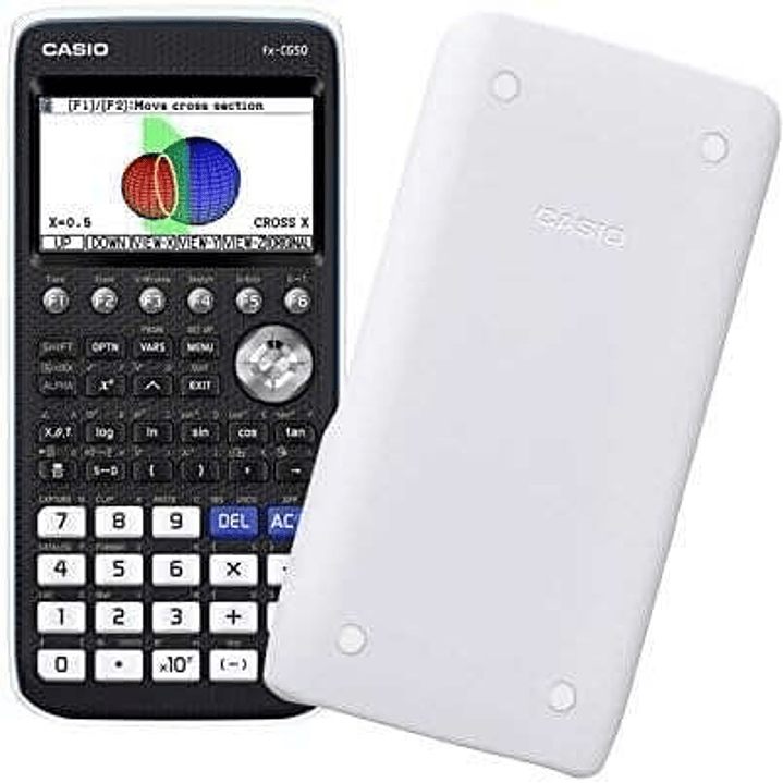 Casio FX-CG50 Calculadora Cientifica Grafica 3D - Pantalla en Color de 8 Lineas - Graficos 3D, Dinamicos, Estadisticos - Alimentacion con Pilas 1