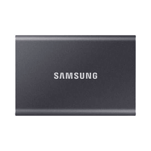 Samsung T7 Disco Duro Externo SSD 1TB NVMe USB 3.2 - Color Gris