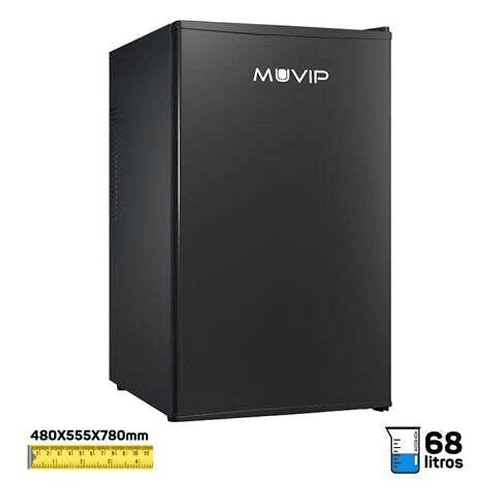 Muvip Mini Bar Termoelectrico 68 Litros - 74cm - Cerradura 1