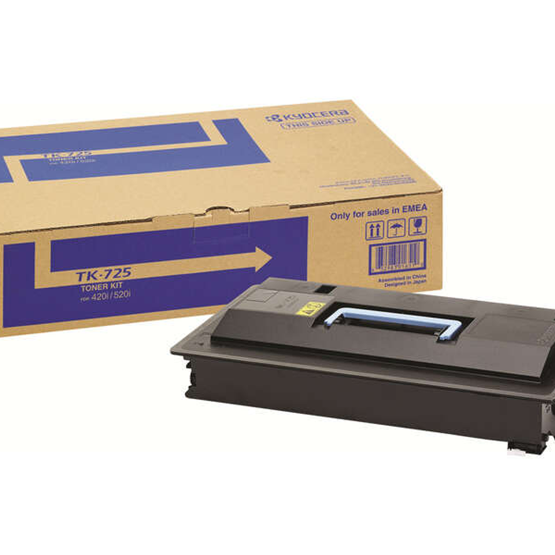 Kyocera TK725 Negro Cartucho de Toner Original - 1T02KR0NL0 1