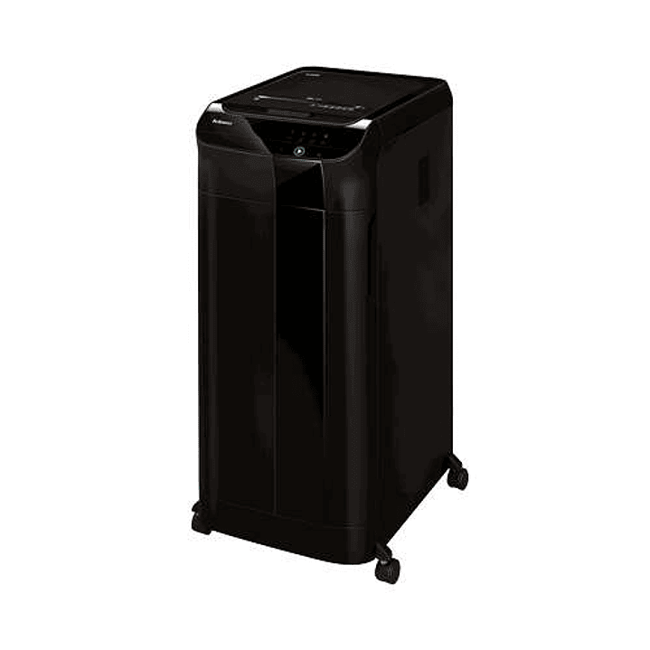 Fellowes AutoMax 550C Destructora de Papel Automatica Corte en Particulas P-4 - Autoalimentacion 500 Hojas, Manual 14 Hojas - Papelera de 83L - Color  1