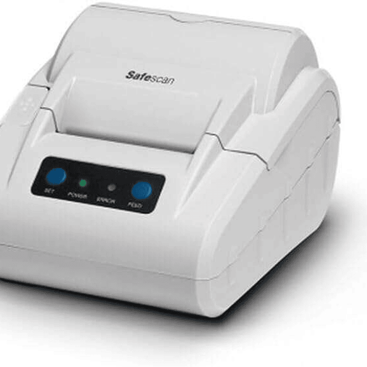 Safescan TP-230 Impresora - Impresion Termica de 58mm - Compatible con Contadoras Safescan - Diseño Compacto y Ligero - Optimiza la Administracion de  1