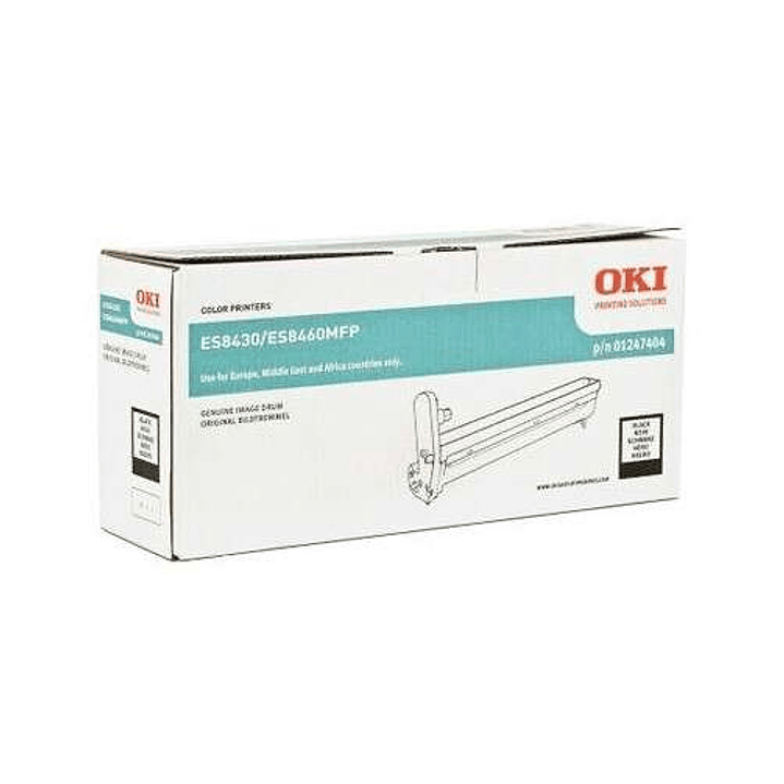 OKI Executive ES8430/ES8451/ES8460MFP/ES8461 Negro Tambor de Imagen Original - 01247404 (Drum) 1