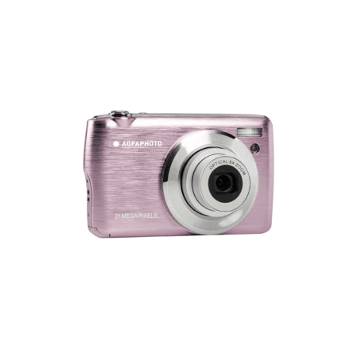 Agfaphoto Pack DC8200 Camara Digital + Estuche + Tarjeta 16SD - Color Rosa 1