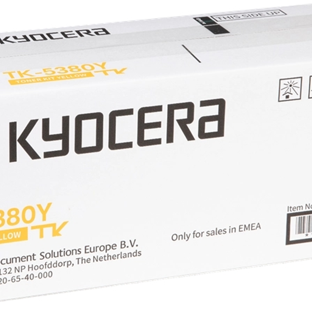 Kyocera TK5380 Amarillo Cartucho de Toner Original - 1T02Z0ANL0/TK5380Y 1