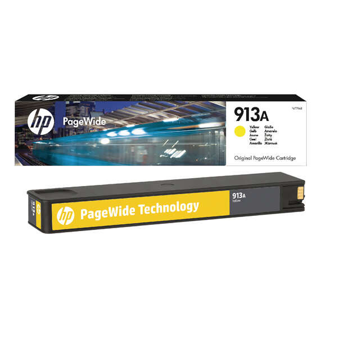 HP 913A Amarillo Cartucho de Tinta Original - F6T79AE 1