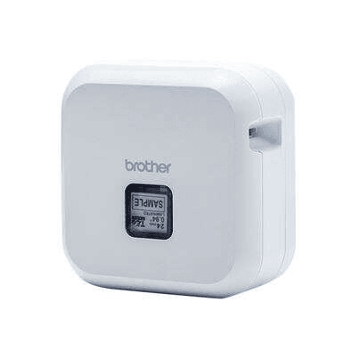 Brother PT-P710BTH Cube Rotuladora Electronica Portatil Bluetooth USB - Resolucion 180ppp - Velocidad 20mms - Bateria Recargable - Color Blanco 1