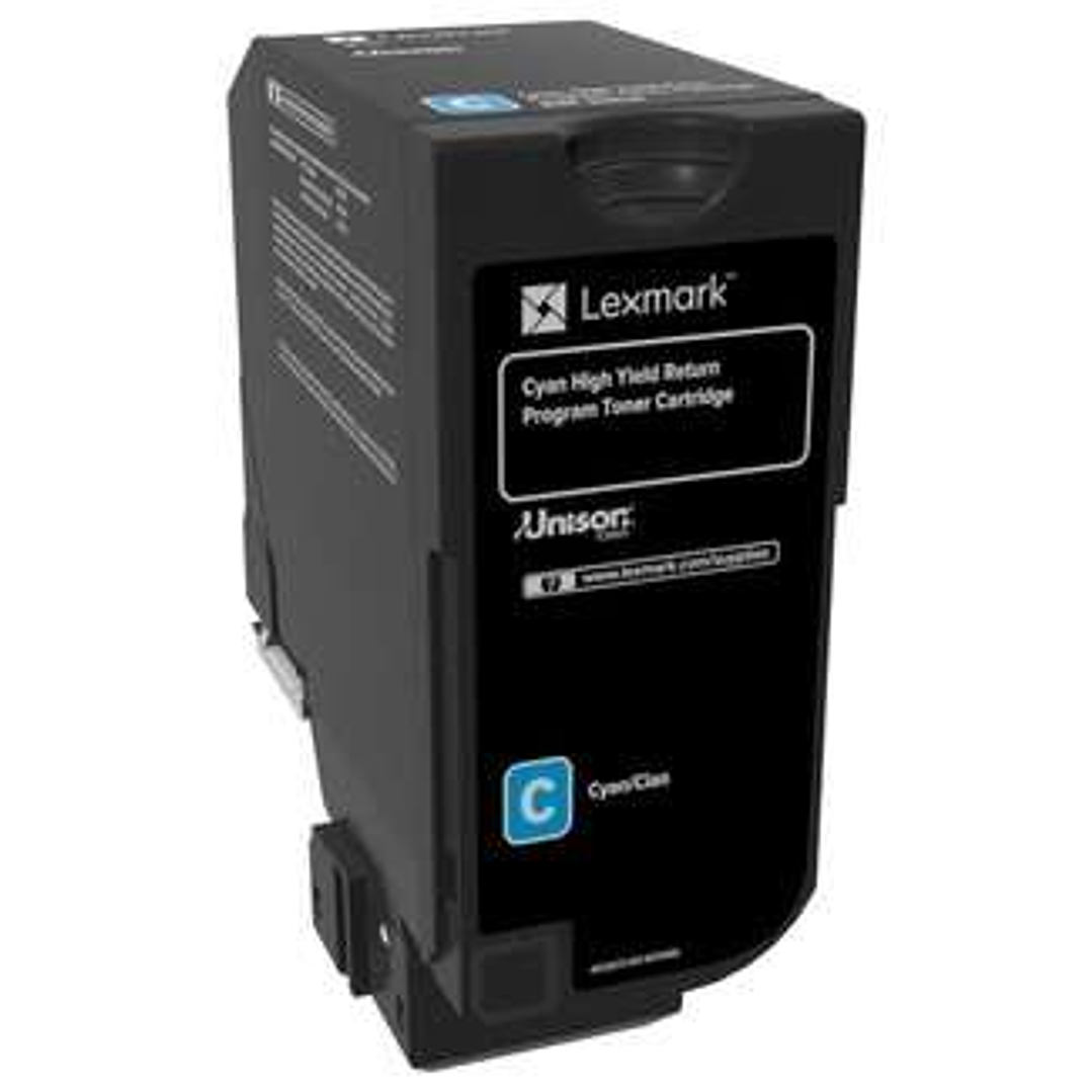 Lexmark XC4140de/XC4150de Cyan Cartucho de Toner Original - 24B6717 1
