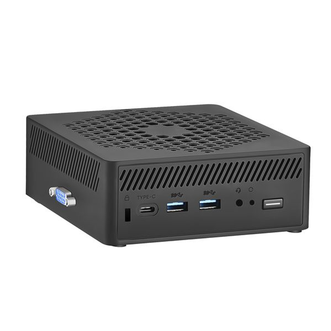 Leotec Mini Ordenador Intel i3-1215U - 8GB - 256GB - Bluetooth, USB-3.0, USB-C, HDMI, VGA, RJ-45, Audio - Sistema de Seguridad Kensington 1