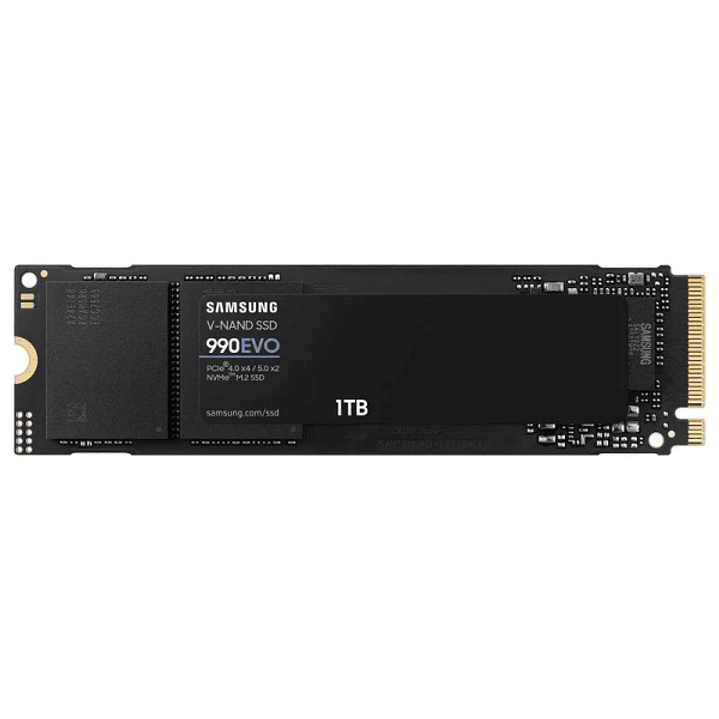 Samsung 990 EVO Disco Duro Solido SSD 1TB M.2 PCIe 4.0 x4, 5.0 x2 NVMe 2.0 1