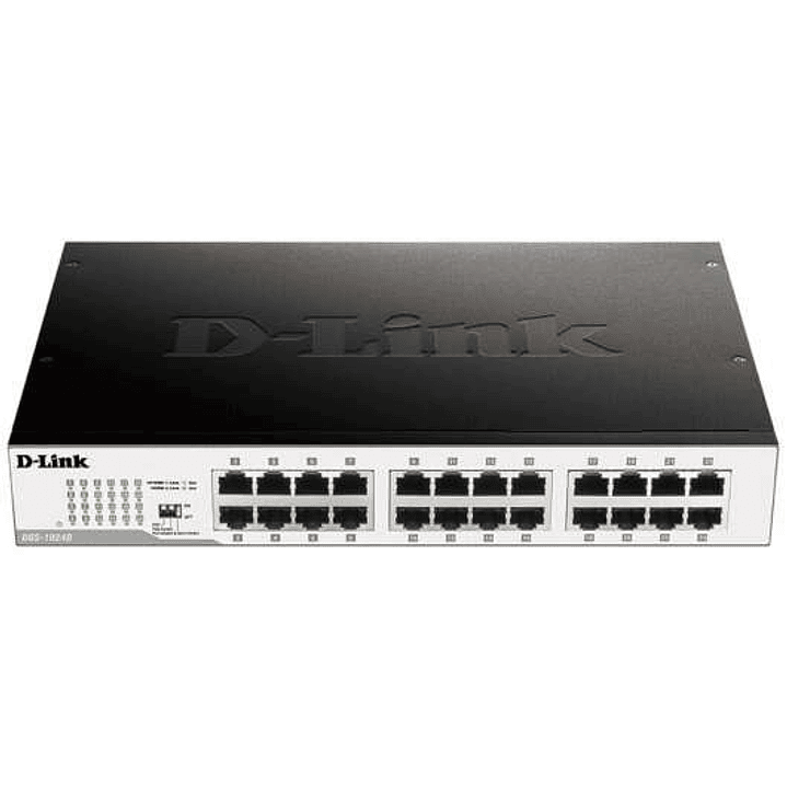 D-Link Switch 24 Puertos Gigabit 10/100/1000 Mbps 1
