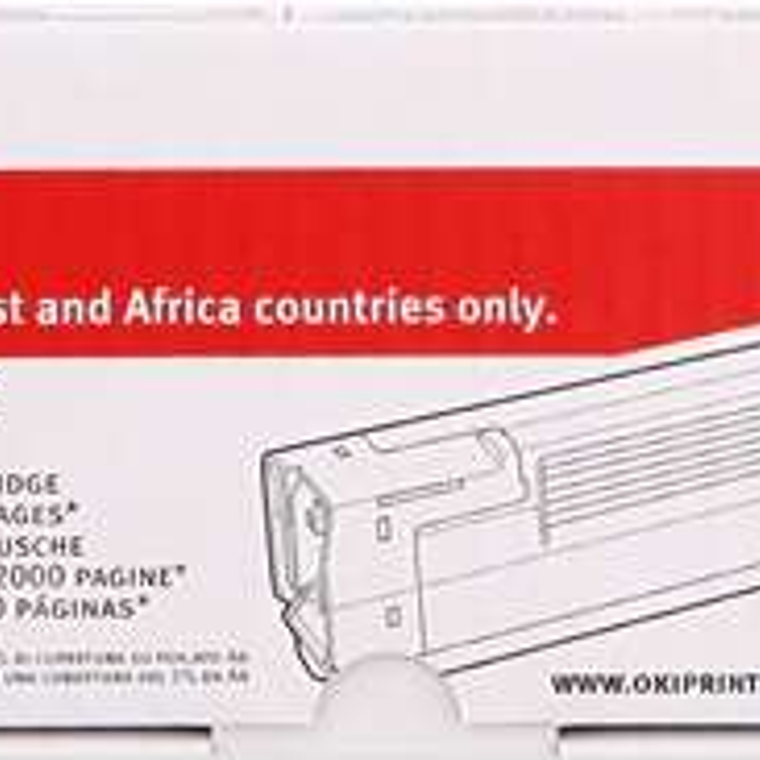 OKI C5600/C5700 Magenta Cartucho de Toner Original - 43381906 1