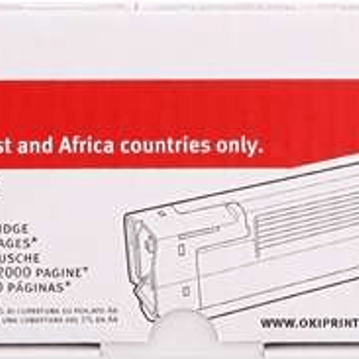 OKI C5600/C5700 Magenta Cartucho de Toner Original - 43381906 1