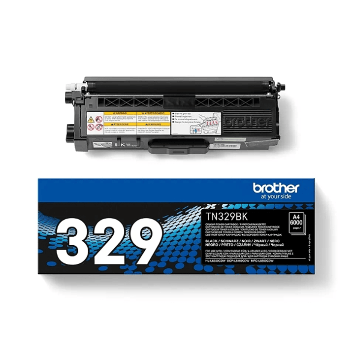 Brother TN329 Negro Cartucho de Toner Original - TN329BK 1