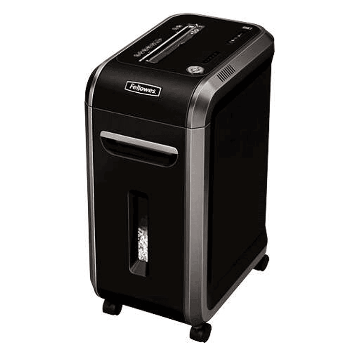 Fellowes 99Ci Destructora de Papel Manual Corte en Particulas P-4 - Destruye hasta 18 Hojas - Papelera de 34L - Color Negro 1
