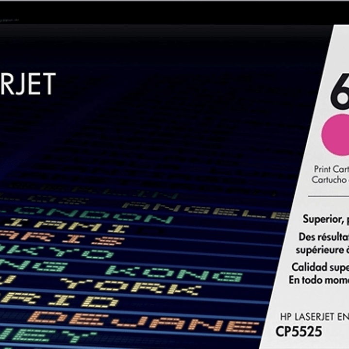 HP CE273A Magenta Cartucho de Toner Original - 650A 1
