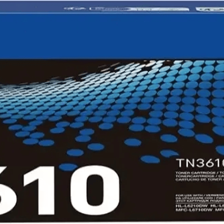 Brother TN3610 Negro Cartucho de Toner Original - TN3610 1