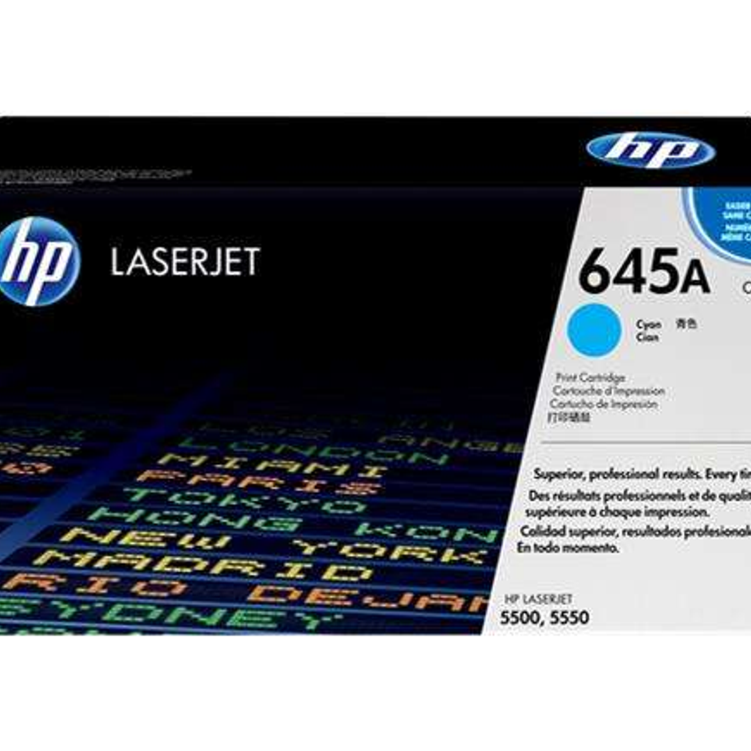 HP C9731A Cyan Cartucho de Toner Original - 645A 1