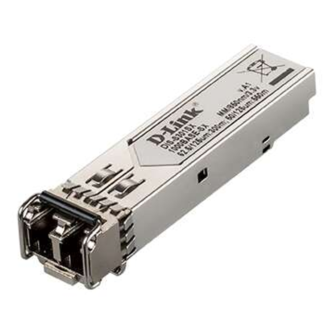 D-Link Modulo Transceptor de Fibra Multimodo Mini-GBIC SFP a 1000BaseSX de 1 Puerto - Hasta 550m 1
