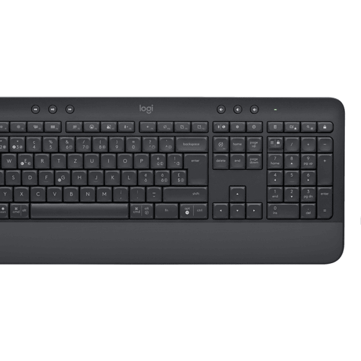 Logitech Signature MK650 for Business Combo Pack Teclado + Raton Inalambrico - Raton 4000 DPI - Conectividad Logi Bolt y Bluetooth - Color Grafito 1