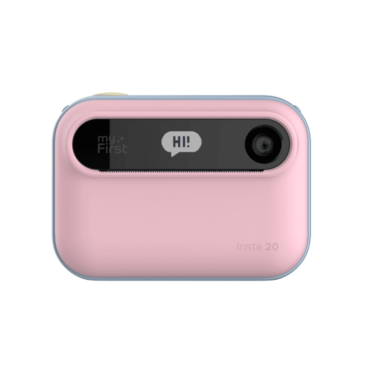 MyFirst Camera Insta 20 Camara Digital Infantil - Impresion Instantanea - Sin Tinta - Compacta - Doble Pantalla - Videos y Fotos en HD - Color Rosa 1