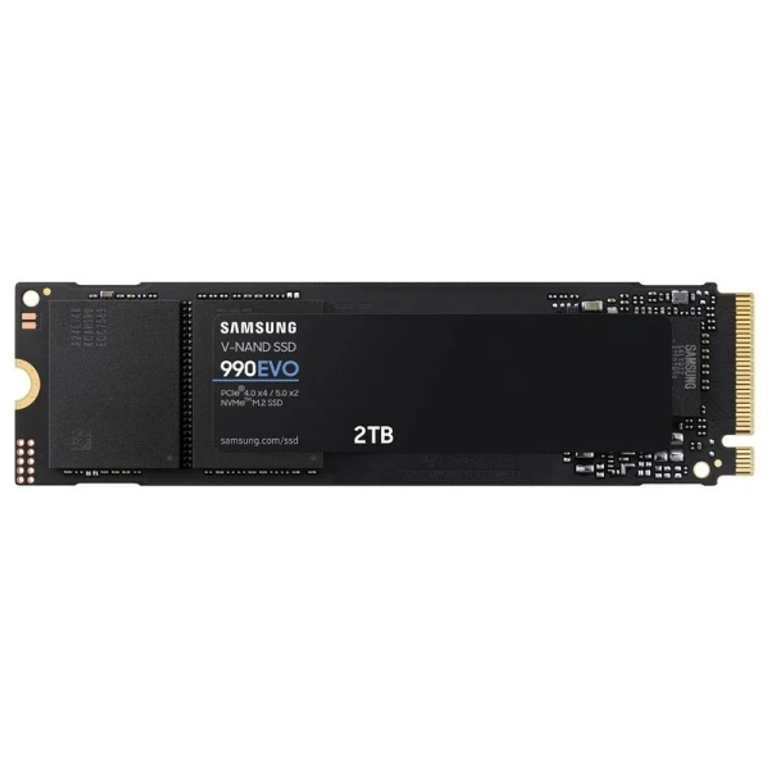 Samsung 990 EVO Disco Duro Solido SSD 2TB M.2 PCIe 4.0 x4, 5.0 x2 NVMe 2.0 1