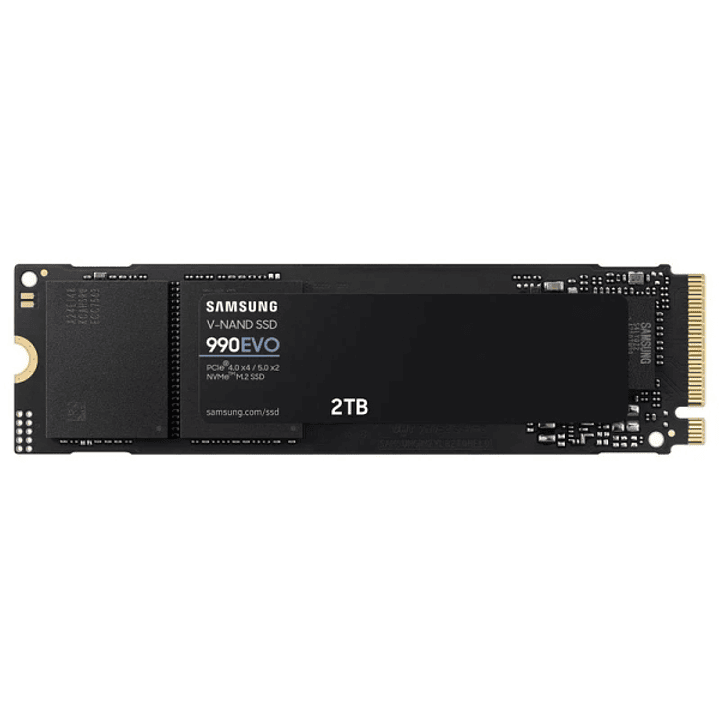 Samsung 990 EVO Disco Duro Solido SSD 2TB M.2 PCIe 4.0 x4, 5.0 x2 NVMe 2.0 1