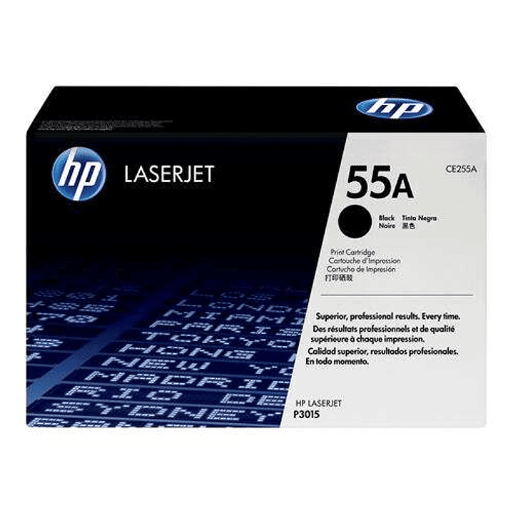 HP CE255A Negro Cartucho de Toner Original - 55A 1