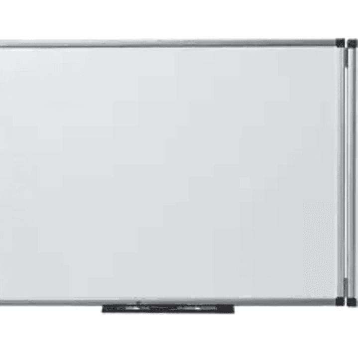Nobo Classic Pizarra Magnetica Plegable de Esmalte - Medidas Cerrada 1200x900mm, Abierta 2400x900mm - Color Blanco 1
