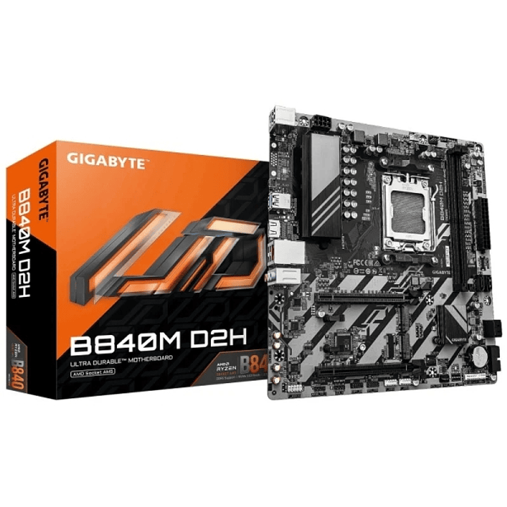 Gigabyte B840M D2H Placa Base AMD AM5 - 2x DDR5 - HDMI - MicroATX 1
