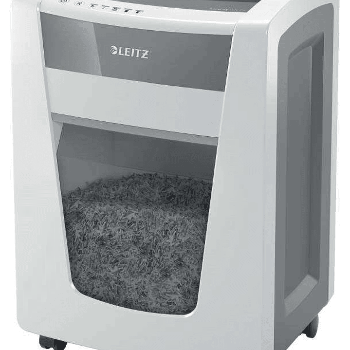Leitz IQ Office PRO P6+ Destructora de Papel Manual  Micro Corte P-6 - Destruye 5 Hojas - Funcionamiento Ininterrumpido de 240m - Color Blanco 1