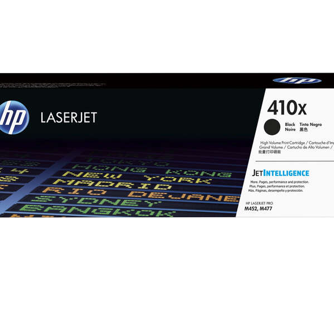HP CF410X Negro Cartucho de Toner Original - 410X 1
