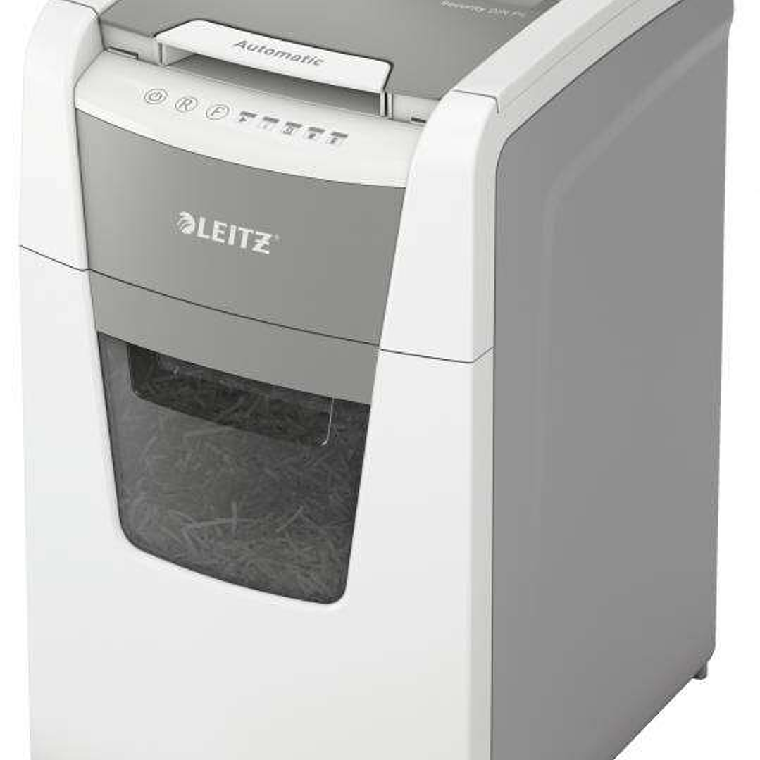 Leitz IQ 150 Autofeed P4 Destructora Automatica de Papel Corte en Particulas P-4 - Autoalimentacion 150 Hojas, Manual 8 Hojas - Papelera de 44L - Colo 1