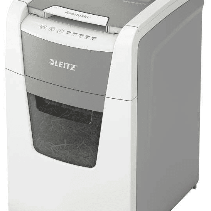 Leitz IQ 150 Autofeed P4 Destructora Automatica de Papel Corte en Particulas P-4 - Autoalimentacion 150 Hojas, Manual 8 Hojas - Papelera de 44L - Colo 1