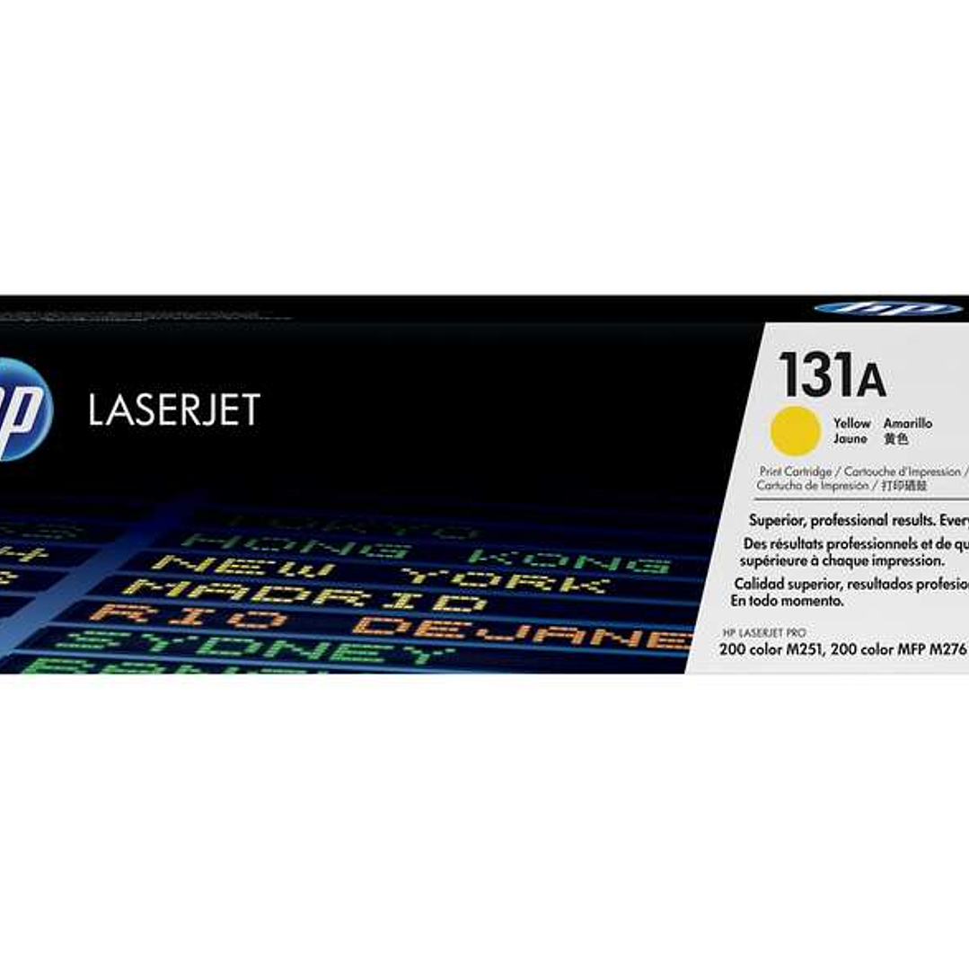 HP CF212A Amarillo Cartucho de Toner Original - 131A 1