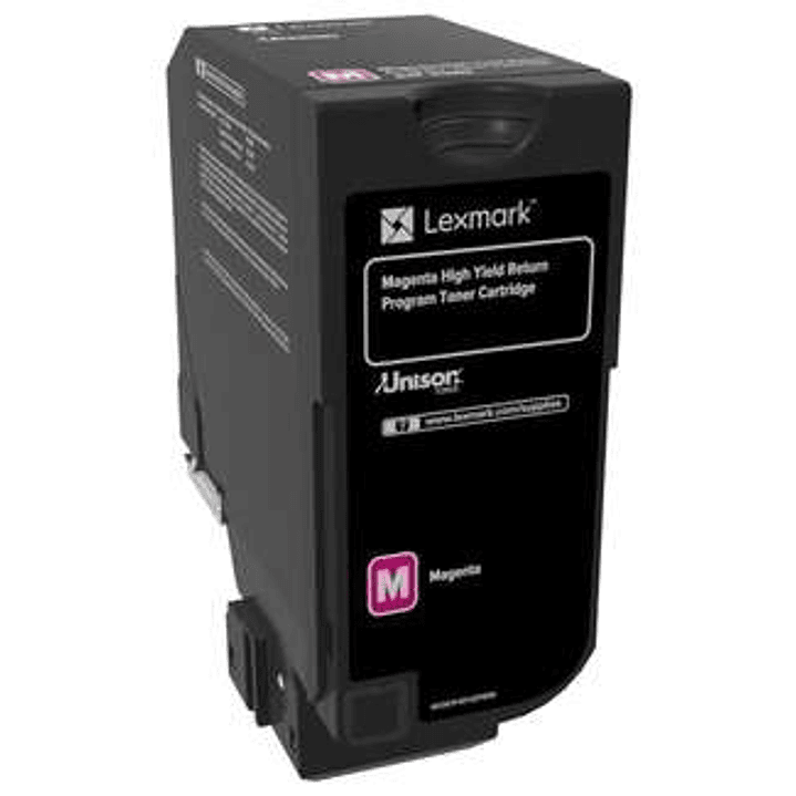 Lexmark CX725 Magenta Cartucho de Toner Original - 84C2HM0 1
