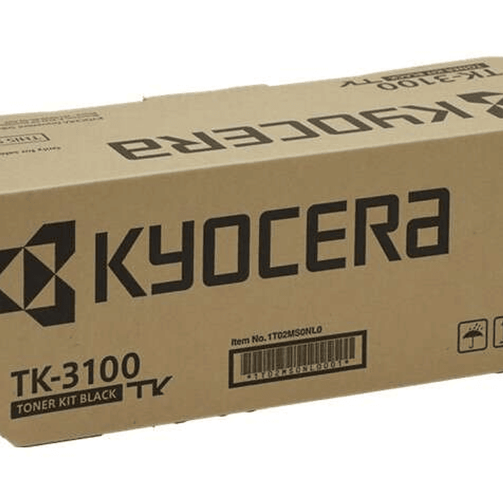 Kyocera TK3100 Negro Cartucho de Toner Original - 1T02MS0NL0 1