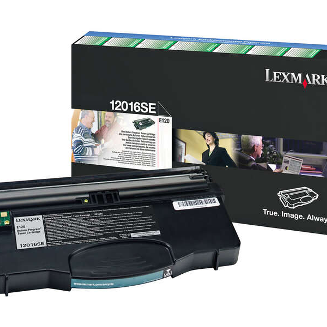 Lexmark E120 Negro Cartucho de Toner Original - 12016SE 1