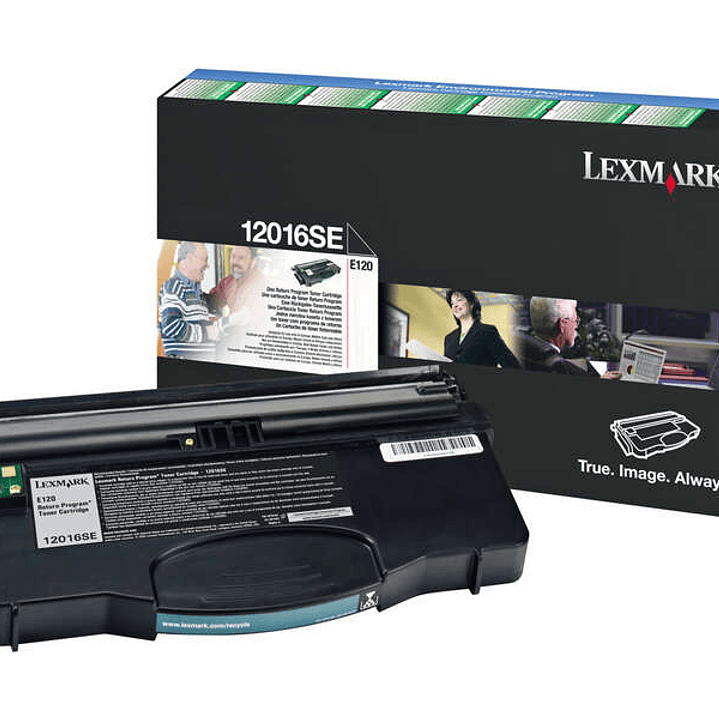 Lexmark E120 Negro Cartucho de Toner Original - 12016SE 1