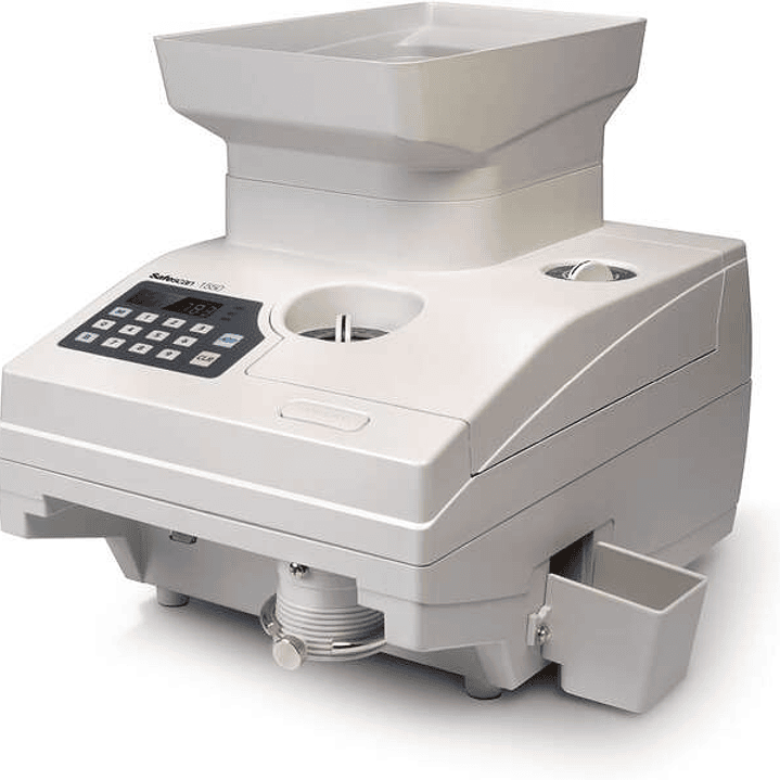 Safescan 1550 Contadora de Monedas - Alta Capacidad - Pantalla LCD de Facil Lectura - Velocidad de Conteo Rapida 1