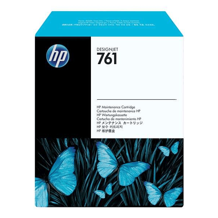 HP 761 Transparente Cartucho de Mantenimiento Limpiador Original - CH649A 1