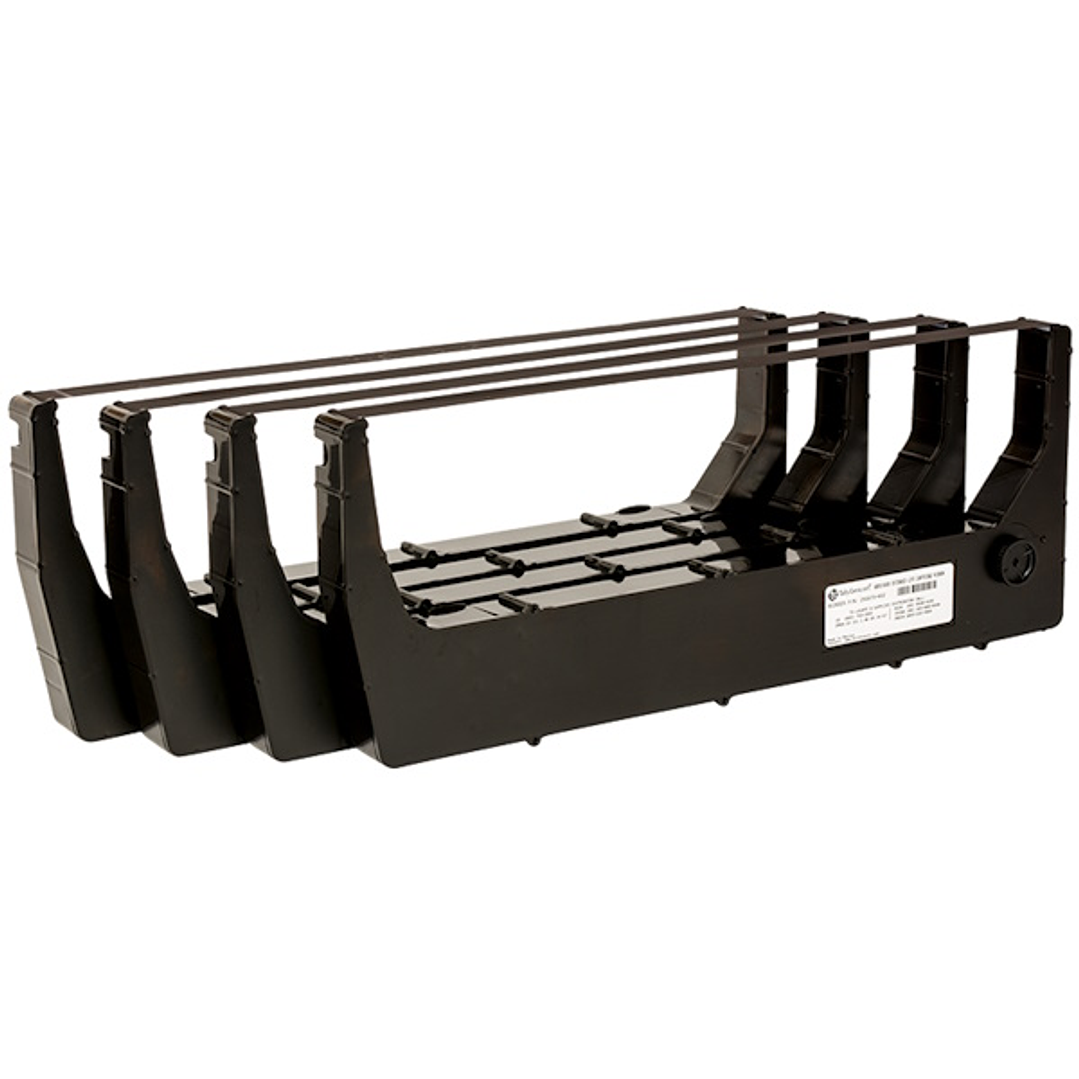 Tally Genicom TG6600 TG6800 Pack de 4 Cintas Matriciales Negras Originales - 255670-401 1