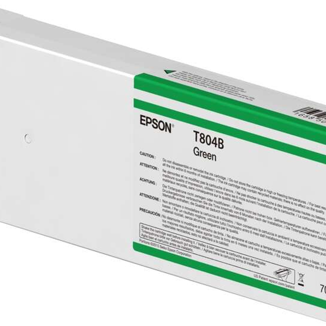 Epson T804B Verde Cartucho de Tinta Original - C13T804B00 1