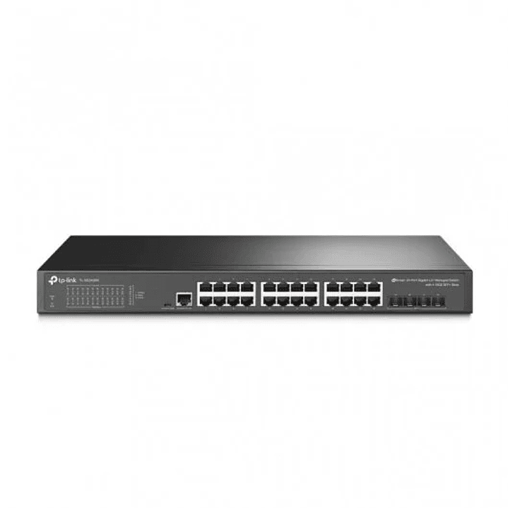 TP-Link Switch Gestionado L2 24 Puertos Gigabit + 4 SFP 1
