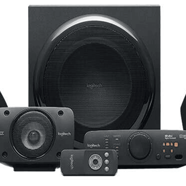 Logitech Z906 Sistema de Altavoces 5.1 THX 1000W - Subwoofer 165W - Dolby & DTS - Mando a Distancia - Color Negro 1