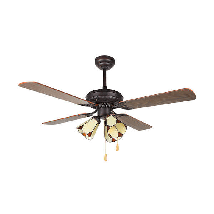 Orbegozo CT 55106 Ventilador de Techo Elegante y Eficiente - Diametro Compacto - Funcionamiento Silencioso - 3 Tulipas Estrategicas - Versatil y Decor 1