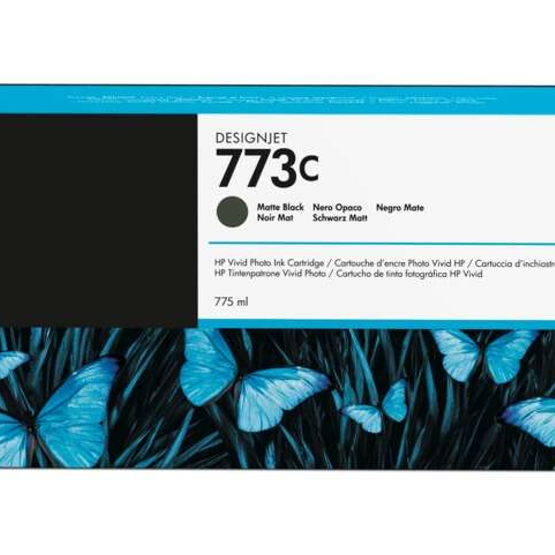 HP 773C Negro Mate Cartucho de Tinta Original - C1Q37A 1