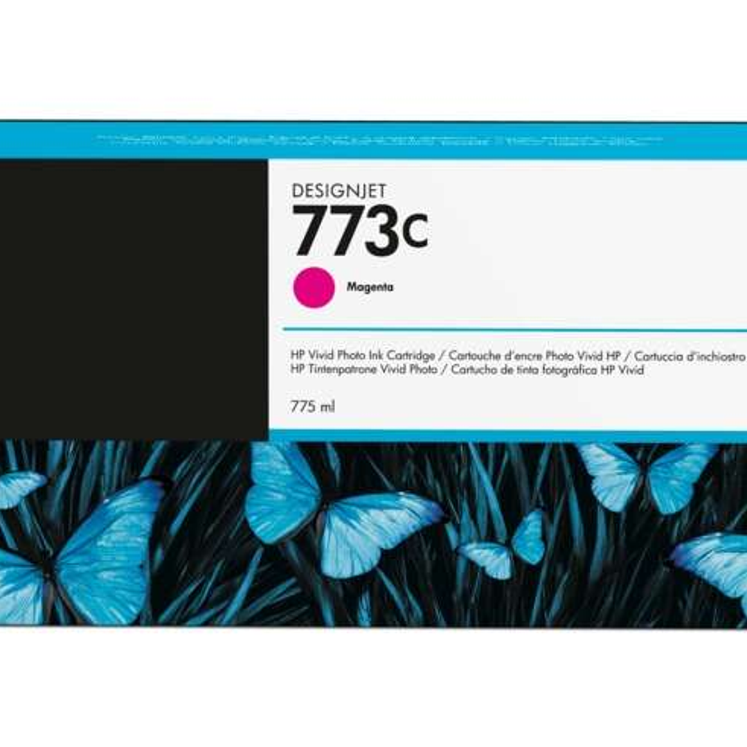 HP 773C Magenta Cartucho de Tinta Original - C1Q39A 1