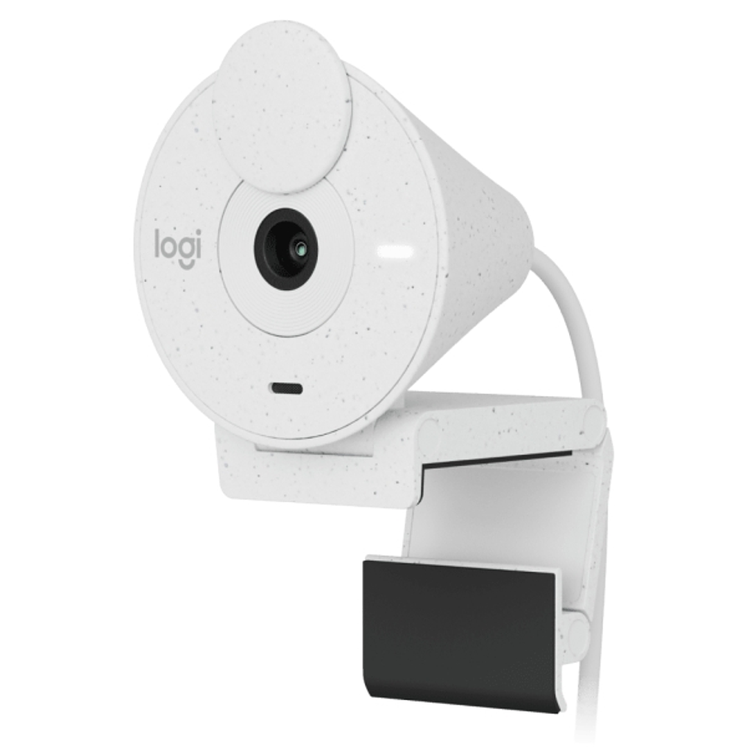 Logitech Brio 300 Webcam Full HD - 2 Megapixeles - Campo Visual 70º - Color Blanco Crudo 1